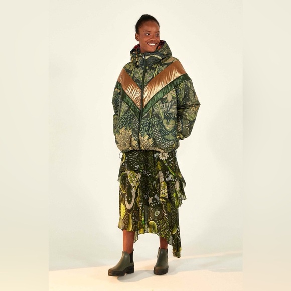 FARM Rio Multicolor Puffer Jacket - Picture 8 of 9